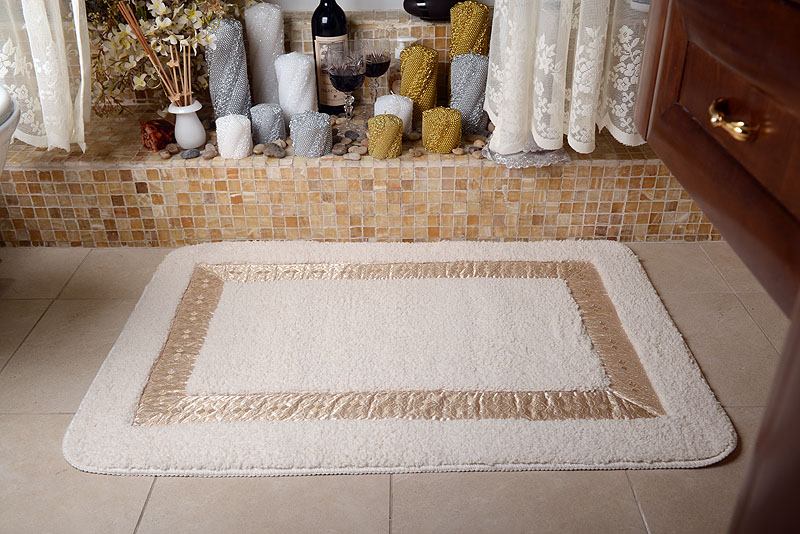 שטיח אמבטיה ומטבח בעיצוב עשיר 